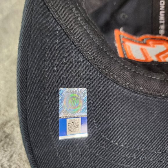 Oklahoma State University OSU Black Adjustable Baseball Cap By Top Of The World - Picture 9 of 11